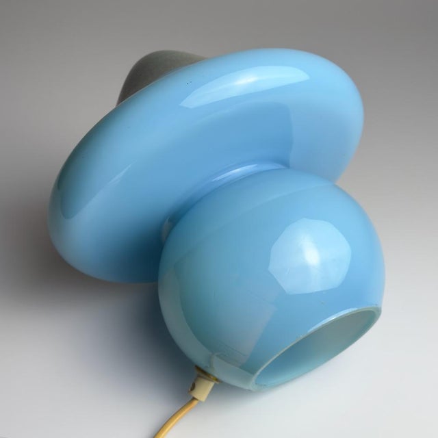 Murano Glass Mushroom Table Lamp, Italy, 1970s For Sale - Image 9 of 18