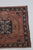 Terra Cotta Handwoven Vintage Anatolian Rug in Soft Coral & Indigo - 2' X 2' 2'' For Sale - Image 8 of 10
