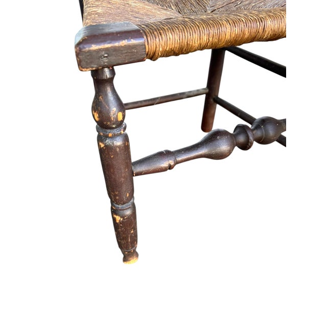 Textile 18th Century Queen Anne Country Chair For Sale - Image 7 of 15