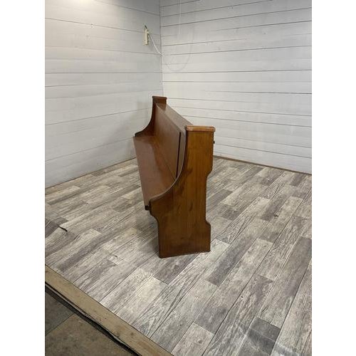 Church Bench in Pinewood For Sale - Image 3 of 6