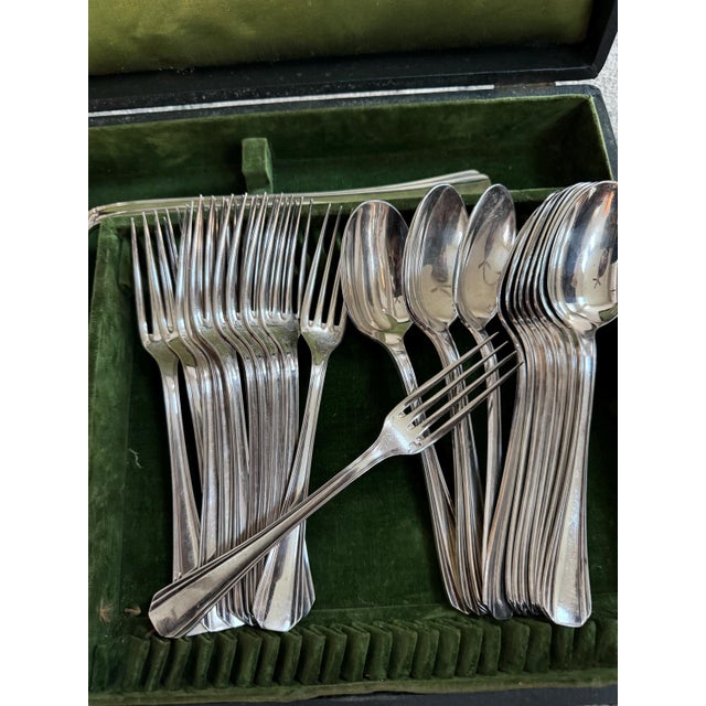 Vintage Christofle Silver Plate Cutlery - Set of 36 Piece For Sale In Philadelphia - Image 6 of 13