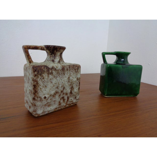 Fat Lava Turin Ceramic Vases from Jopeko, Set of 2, 1970s For Sale - Image 3 of 10