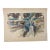 Jacques Pecnard Signed Limited Edition Modern Lithograph, Seated Figure by the Sea, 77/80 For Sale