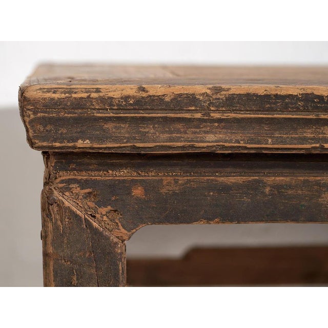 Brown Antique Oriental Coffee Table, 1850s For Sale - Image 8 of 10