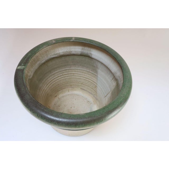 1970s Mid-Century Architectural Studio Pottery Organic Planter Vase by Deanna Nichols For Sale - Image 5 of 18