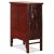 Red and Gold Shanxi Cabinet For Sale - Image 4 of 7