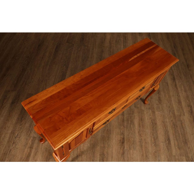 Nathan Hale Natural Finish Solid Cherry Sideboard For Sale In Philadelphia - Image 6 of 18