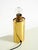 Vintage Brass Table Lamp with Wild Silk Shade from Vereinigte Werkstätten Collection, 1970s For Sale - Image 17 of 18