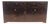 Antique Chinese Tall Sideboard With Faded Hand-Painted Doors, Red-Brown Patina For Sale