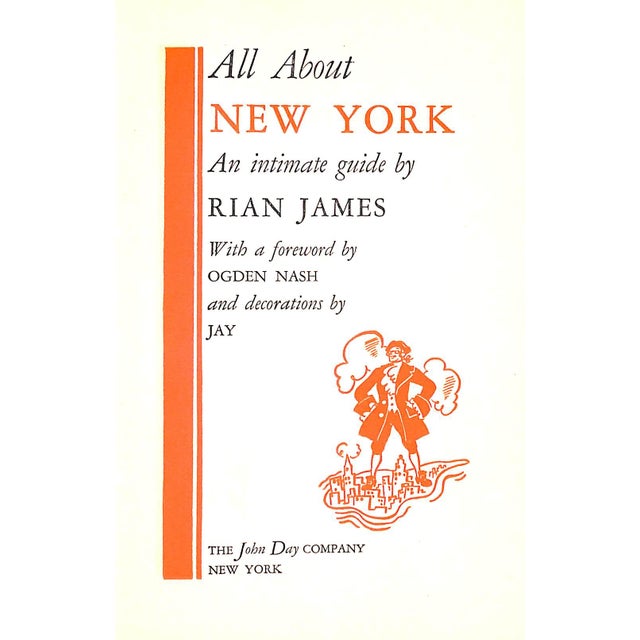 "All About New York: An Intimate Guide " 1931 James, Rian For Sale - Image 4 of 11