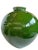 French Green Glazed Ceramic Vase For Sale - Image 4 of 6