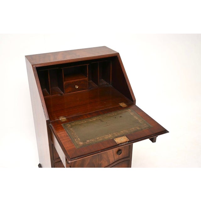 Antique Georgian Writing Bureau, 1950 For Sale - Image 3 of 11