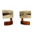 Wood Vintage Table Lamps from Maison Regain, 1960s, Set of 2 For Sale - Image 7 of 9