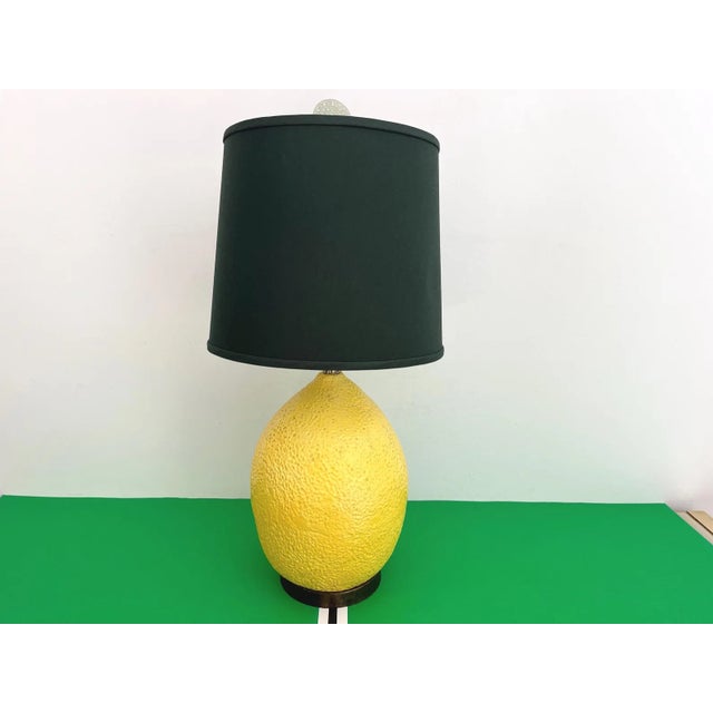 Oversize Lemon Lamp by Hanson & Shade, C1970 For Sale - Image 10 of 18