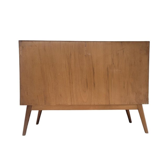 Mid-Century Nordic Chest of Drawers in Beech, Spain, 1950s For Sale - Image 4 of 18