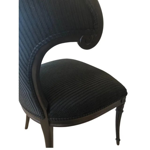 Transitional 1950's Vintage Art Deco Original Rusnak Brothers Chairs - A Pair For Sale - Image 3 of 9