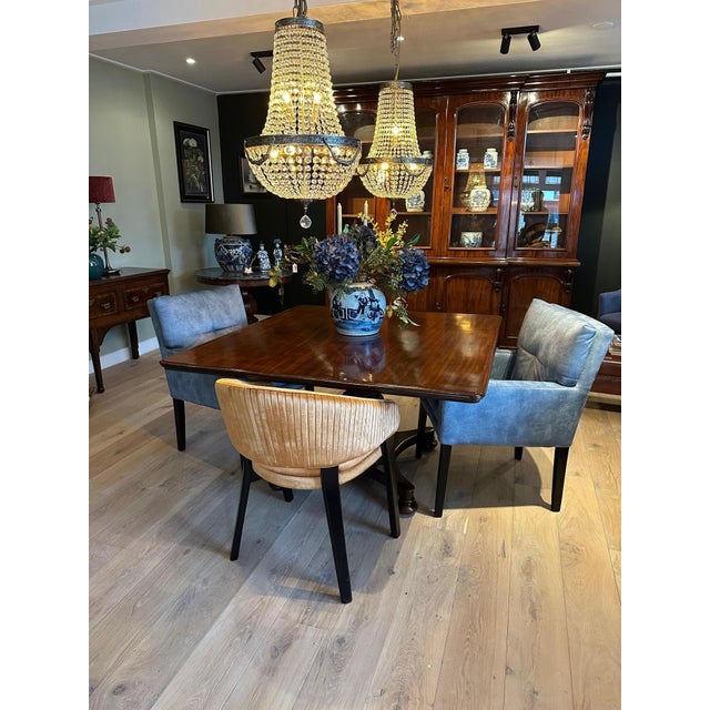 Antique Dining Table in Mahogany For Sale - Image 3 of 9