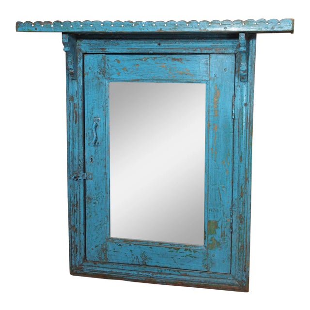 19th Century French Door Frame Mirror For Sale