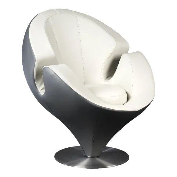 Italian Leather Calla Chair from VGnewtrend For Sale