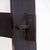 Vintage Black-Stained Wooden Tripod Stool with Tenon Joints For Sale - Image 10 of 13