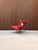 Ludwig Mies van der Rohe Knoll Barcelona Chair in Red Volo Leather by Ludwig Mies van der Rohe for Knoll Inc. / Knoll International, 2010s For Sale - Image 4 of 7