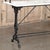 19th Century French Cast Iron Patisserie Display Table With Carrara Marble Tops For Sale - Image 9 of 18
