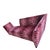 Left Side Island Sofa in Tiger Velvet by Donghia For Sale - Image 9 of 9