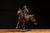 Late 20th Century John Barney Weaver Franklin Mint Native American Horseback Sculpture For Sale - Image 4 of 10