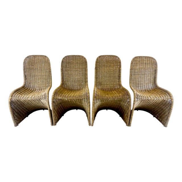 Vintage Vicker S Chairs in the style of Verner Panton, 1990s, Set of 4 For Sale