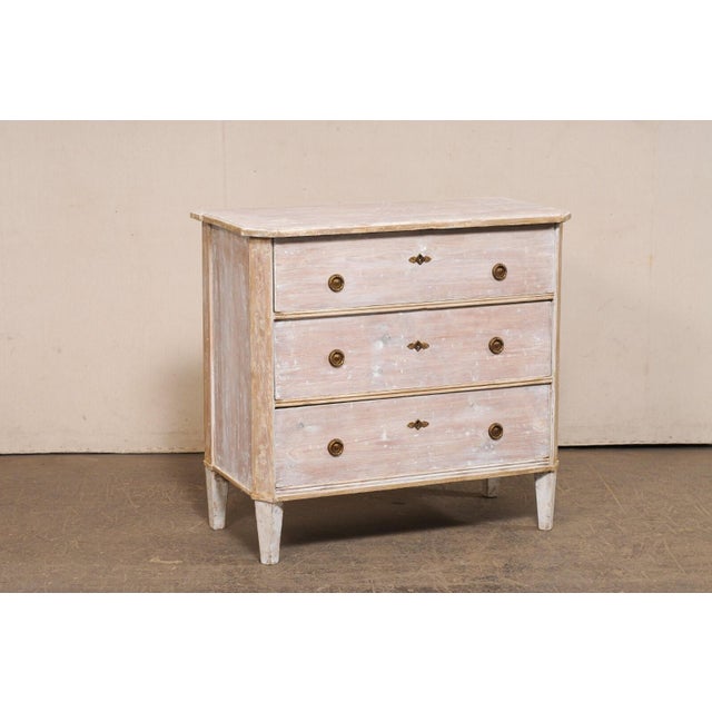 Gustavian (Swedish) Swedish Gustavian Style Chest, Clean Lines For Sale - Image 3 of 11