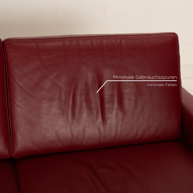 Concept Plus Leather Three-Seater Sofa from Ewald Schillig For Sale - Image 4 of 10