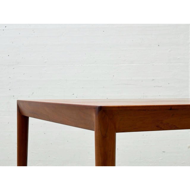 Danish Teak Dining Table by Erik Riisager Hansen for Haslev Møbelsnedkeri, 1960s For Sale - Image 13 of 16