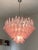 2020s Contemporary White and Pink “Selle” Murano Glass Petali Chandelier in Mazzega Style For Sale - Image 5 of 11