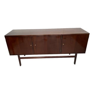 Low Credenza by Ole Wanscher for Poul Jeppesens Møbelfabrik, Denmark, 1970 For Sale
