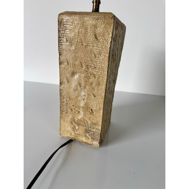 This one-of-a-kind vintage table lamp by studio artist Adrian showcases a beautifully organic design that celebrates the...