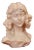 Bust of Young Girl, 19th Century, Marble For Sale