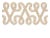 Schumacher Freeform Embroidered Tape In Maize For Sale