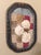 This is a charming vintage coastal shadow box or folk art assemblage featuring natural sea elements displayed beneath...