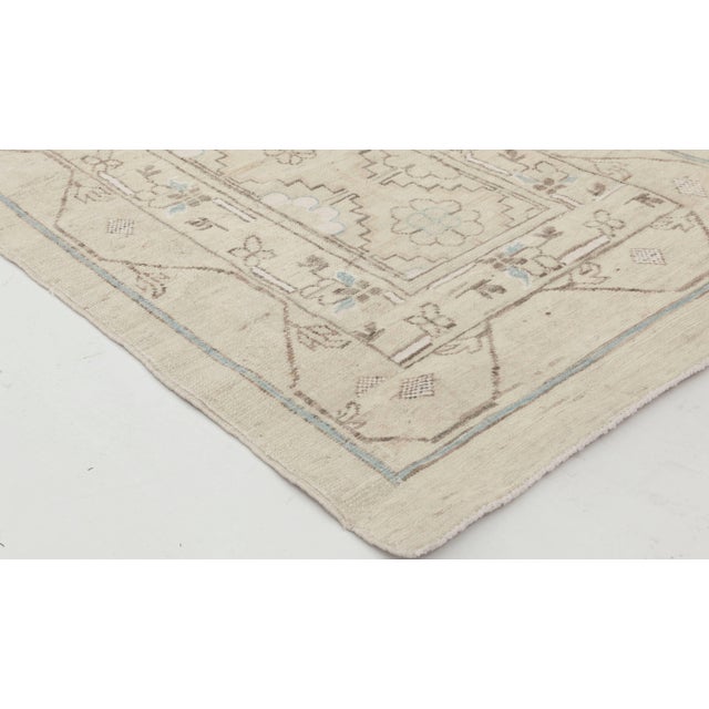 Modern Samarkand Wool Runner by Doris Leslie Blau For Sale In New York - Image 6 of 6