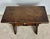 Brown Rustic Hand-Carved Walnut Stool, 1910 For Sale - Image 8 of 13