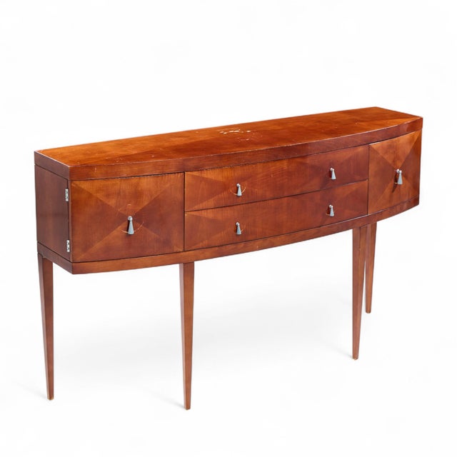 Brown Late 20th Century Michael Vanderbyl for Baker Furniture Archetype Mahogany Console Credenza For Sale - Image 8 of 9