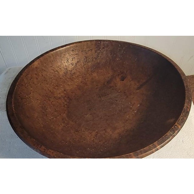 19th Century Tiger Eye Maple Butter Bowl For Sale - Image 4 of 6