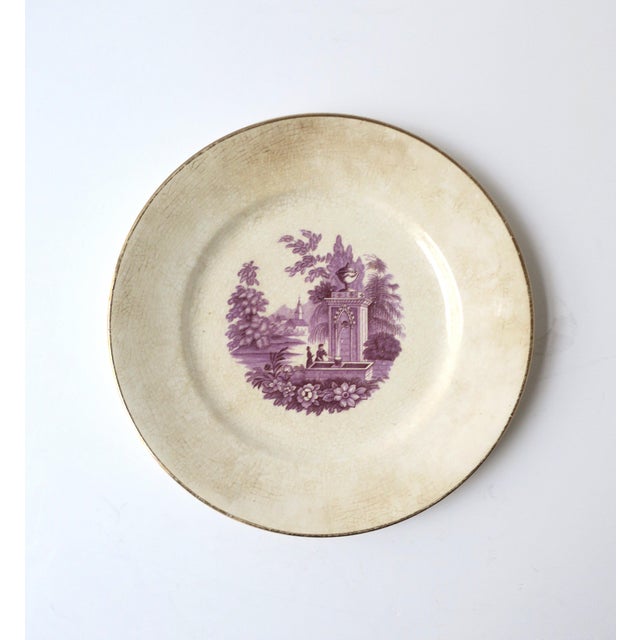 Early 20th Century Plates Neoclassical Design - Set of 4 For Sale - Image 12 of 13