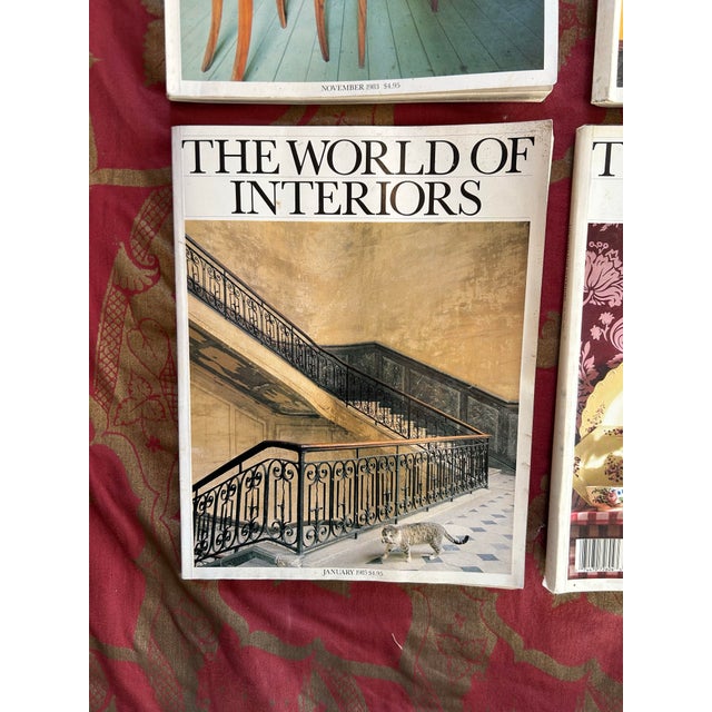 English Vintage World of Interiors/4 For Sale - Image 3 of 8