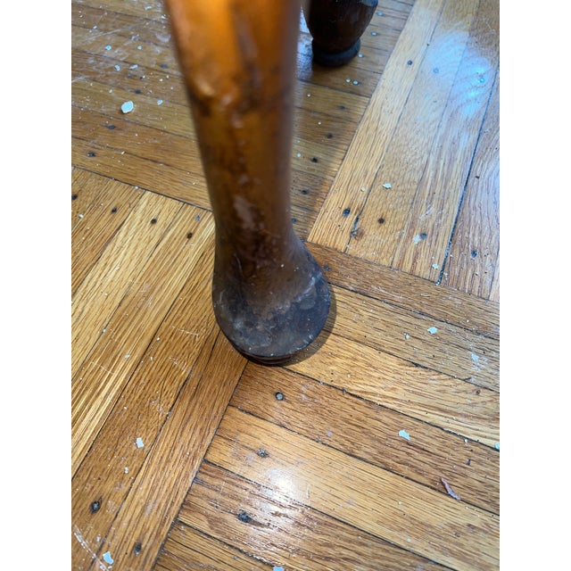 Italian Mid 20th Century Italian White Marble Top Side Rococco Style Cocktail Table For Sale - Image 3 of 7