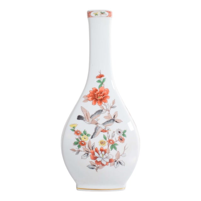 Square Bottle in Vista Alegre Porcelain, 1910 For Sale