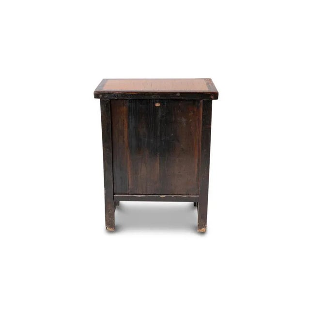 Wood 19th Century Chinese Red Lacquer Sideboards, Set of 2 For Sale - Image 7 of 13