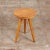 Wood Oak Tripod Milking Stool For Sale - Image 7 of 11