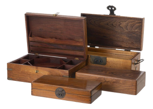 Travel Trunks, 19th Century, Set of 4