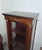 Wood Empire Style Display Cabinet in Mahogany and Gilt Bronze with Black Marble Top, 19th Century For Sale - Image 7 of 8